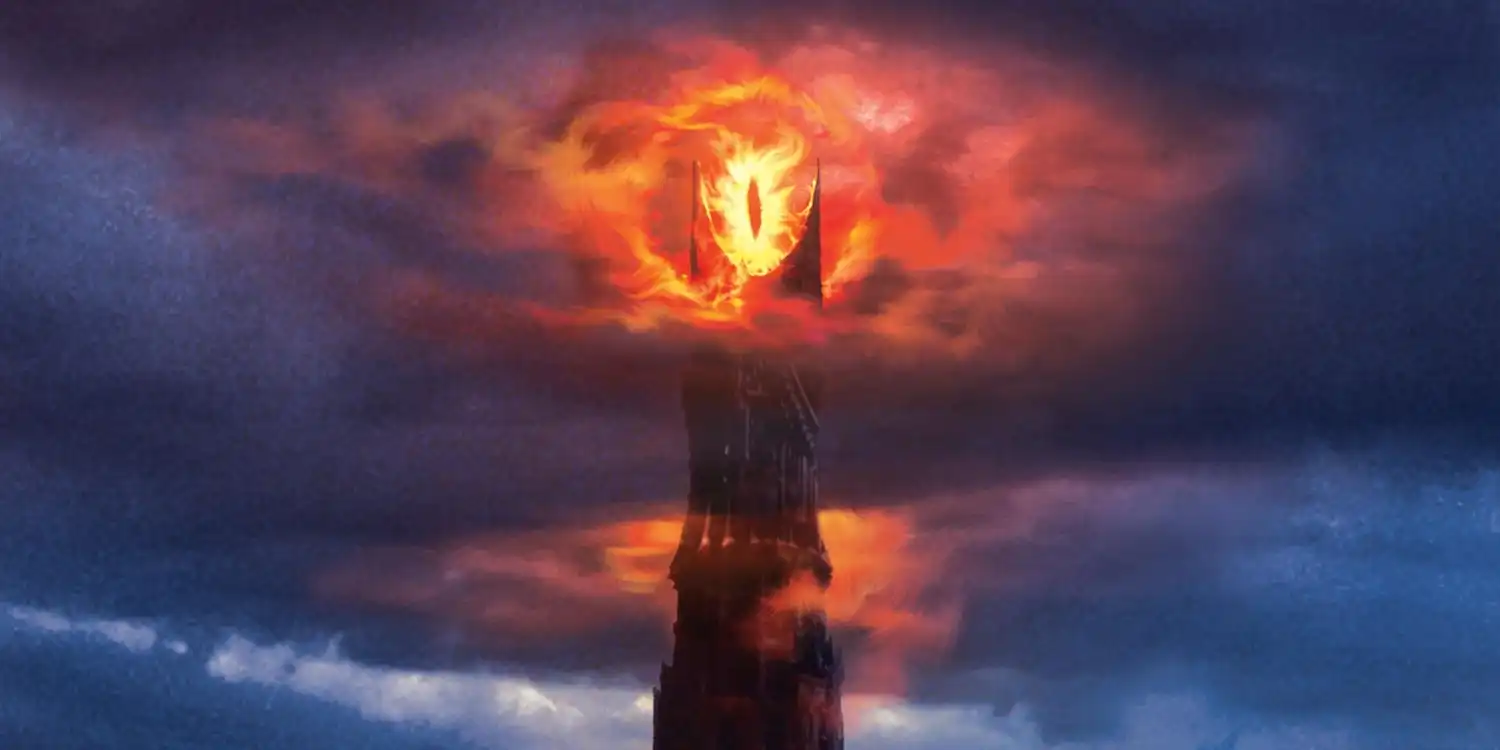 The eye of Mordor in The Lord of the Rings- Return of the King