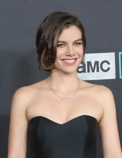 Headshot Of Lauren Cohan In The The Walking Dead Live: The Finale Event